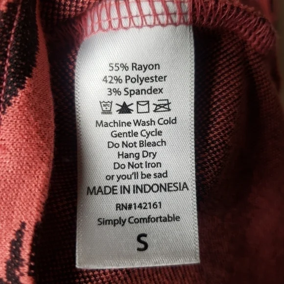 LULAROE Floral Printed Comfy Tunic Top - Picture 5 of 5